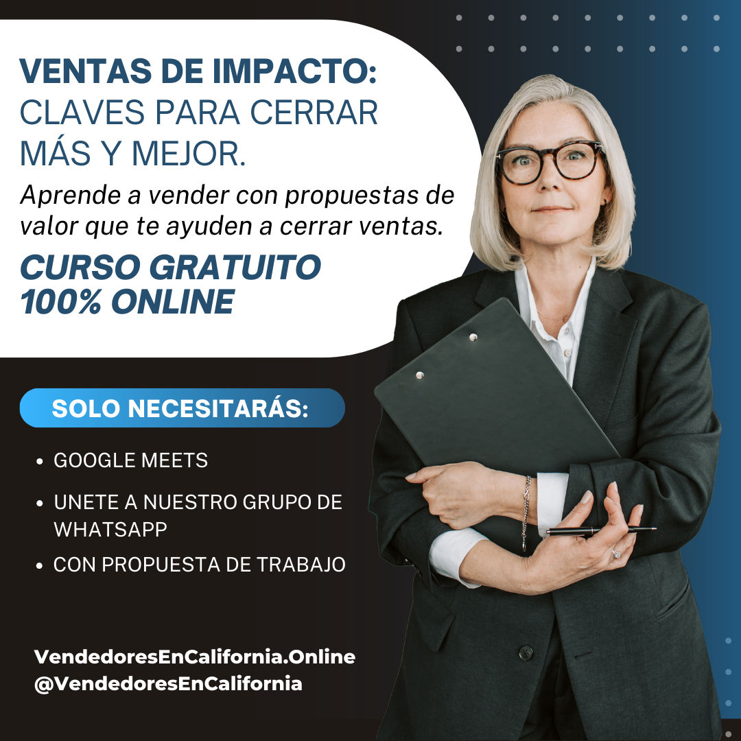 CURSO GRATIS DE VENTAS